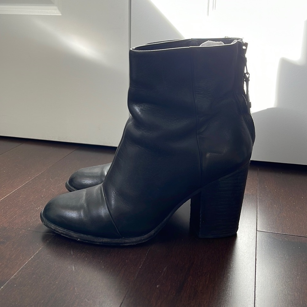 Rag & Bone Black Ashby Ankle Bootie